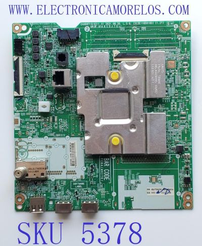 MAIN PARA TV LG 4K·UHD·HDR / NUMERO DE PARTE EBT66790701 / EAX69532504 / EAX69715102 / 66790701 / EAX69532504(1.0) / PANEL NC650DQE -VSHP1 / DISPLAY JR645R3HA87 / MODELO 65UP7500PSF / 65UP7500PSF.BWMMLKR